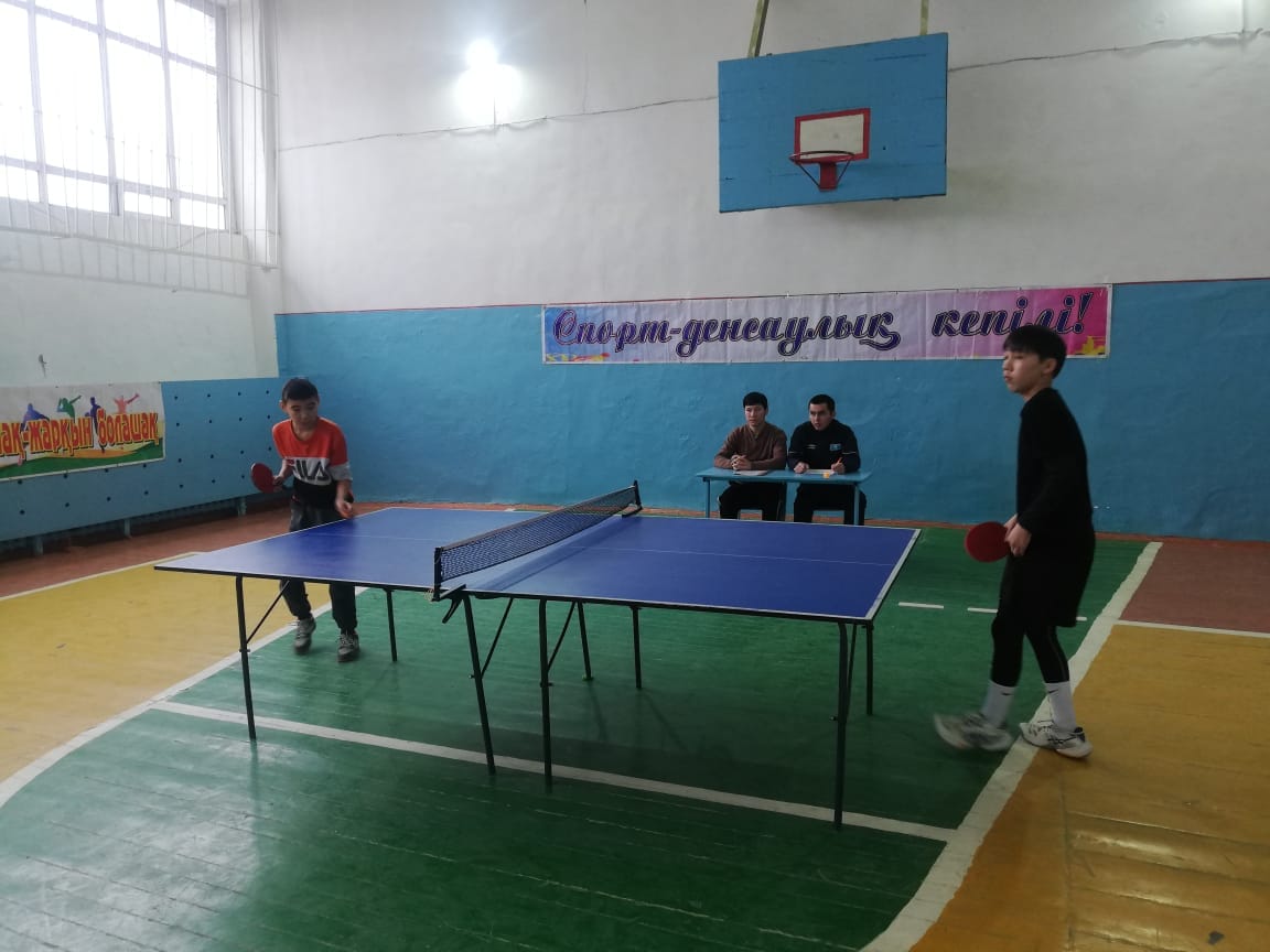  Үстел теннисі 